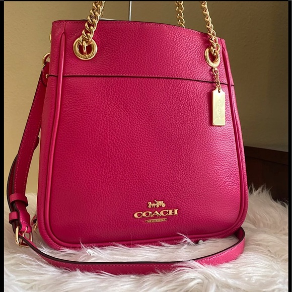 Coach Cammie Chain Bucket Bag👜🌸 - Picture 4 of 12